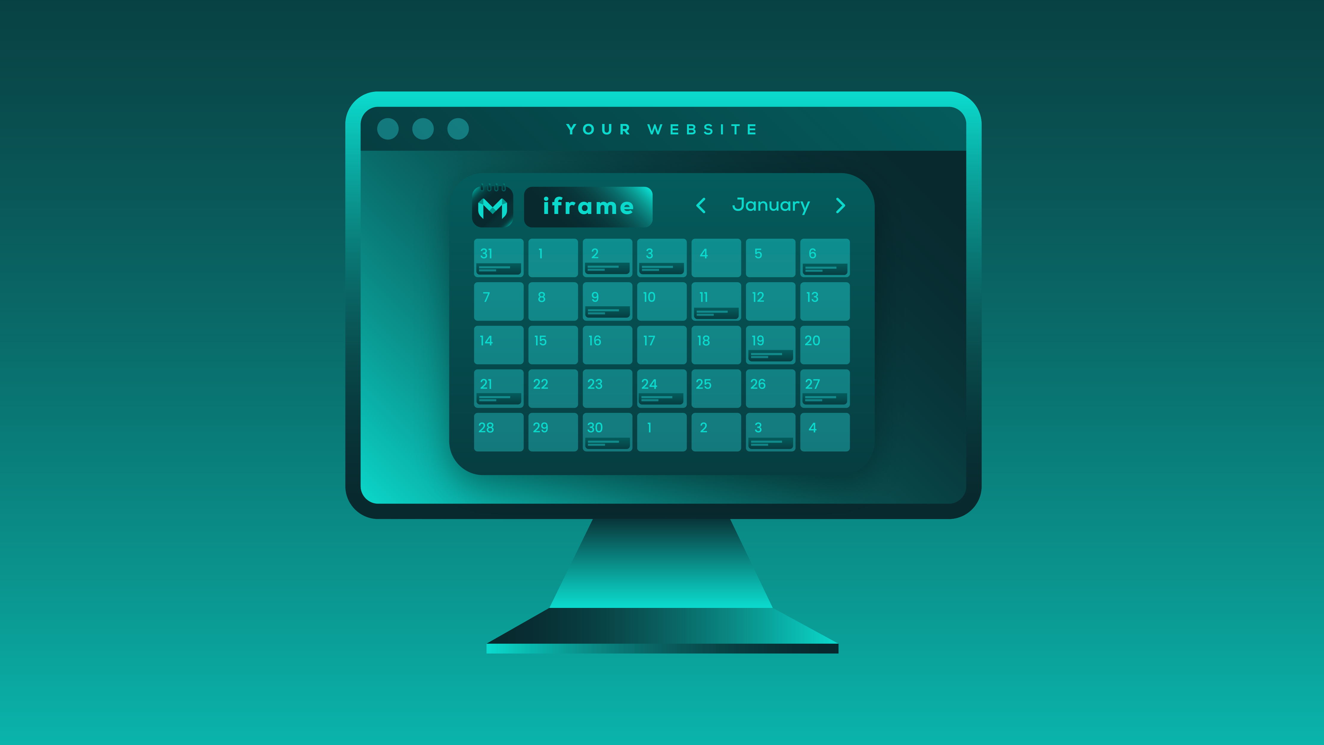 Create a Custom Calendar for Your Website Using MergeCal